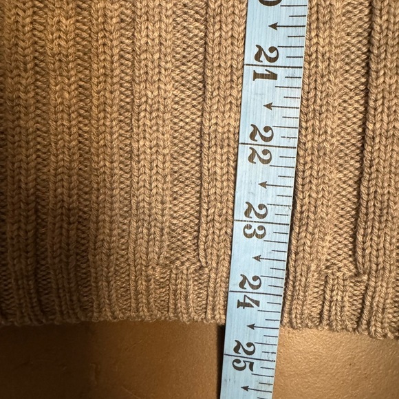 MERINO WOOL ITALMODE Women’s Gray Ribbed Long Sleeve V Neck Sweater Size XL EUC - Picture 12 of 14